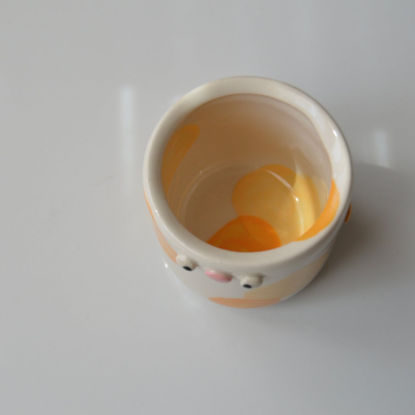 Latte Goldfish Cup
