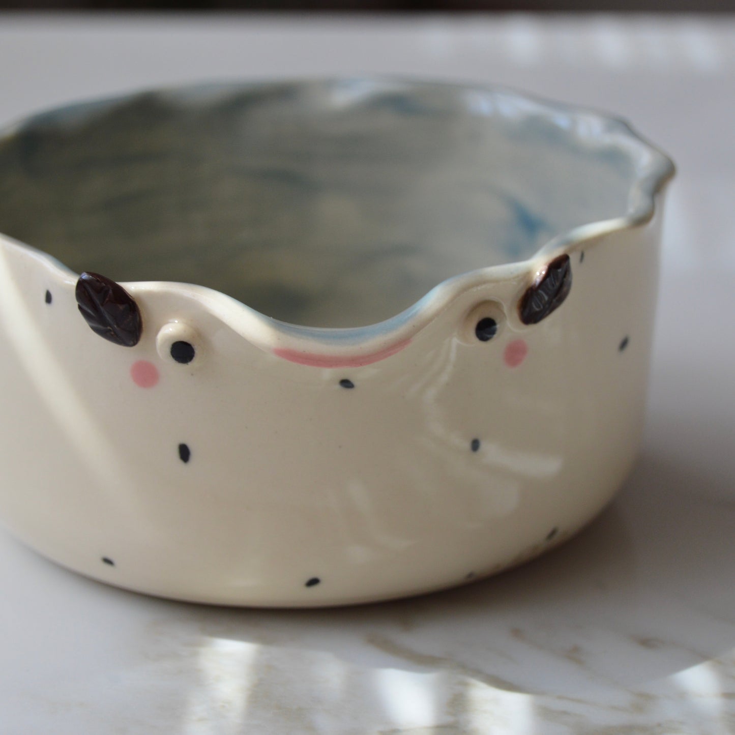 Wavy Sea Bunny Matcha Bowl