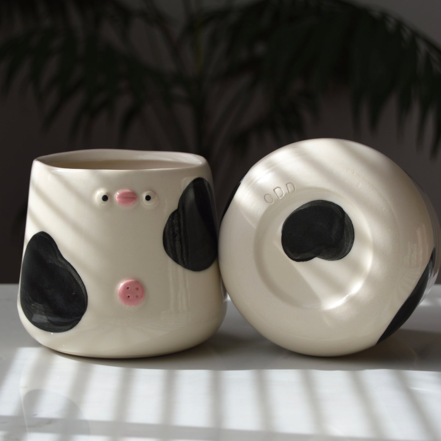 Holstein Cow Pot
