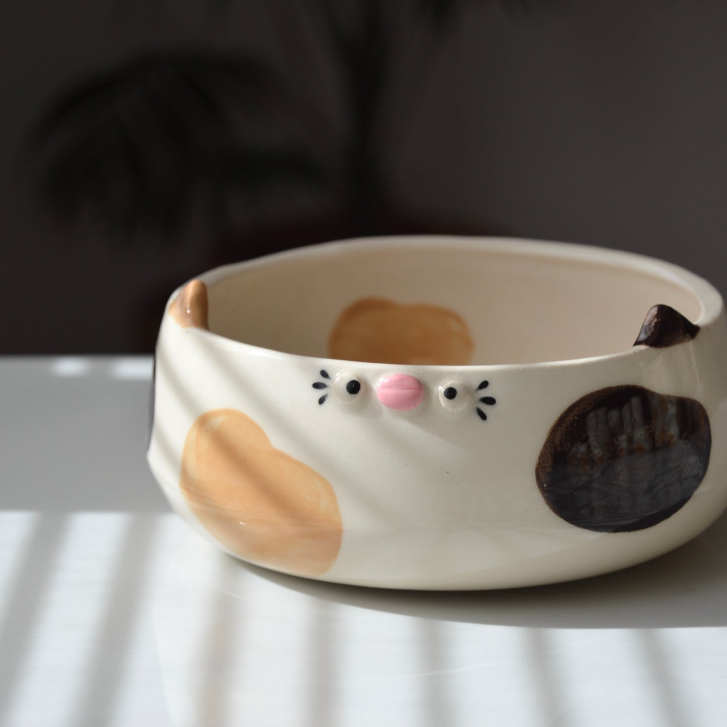 Calico Cat Bowl