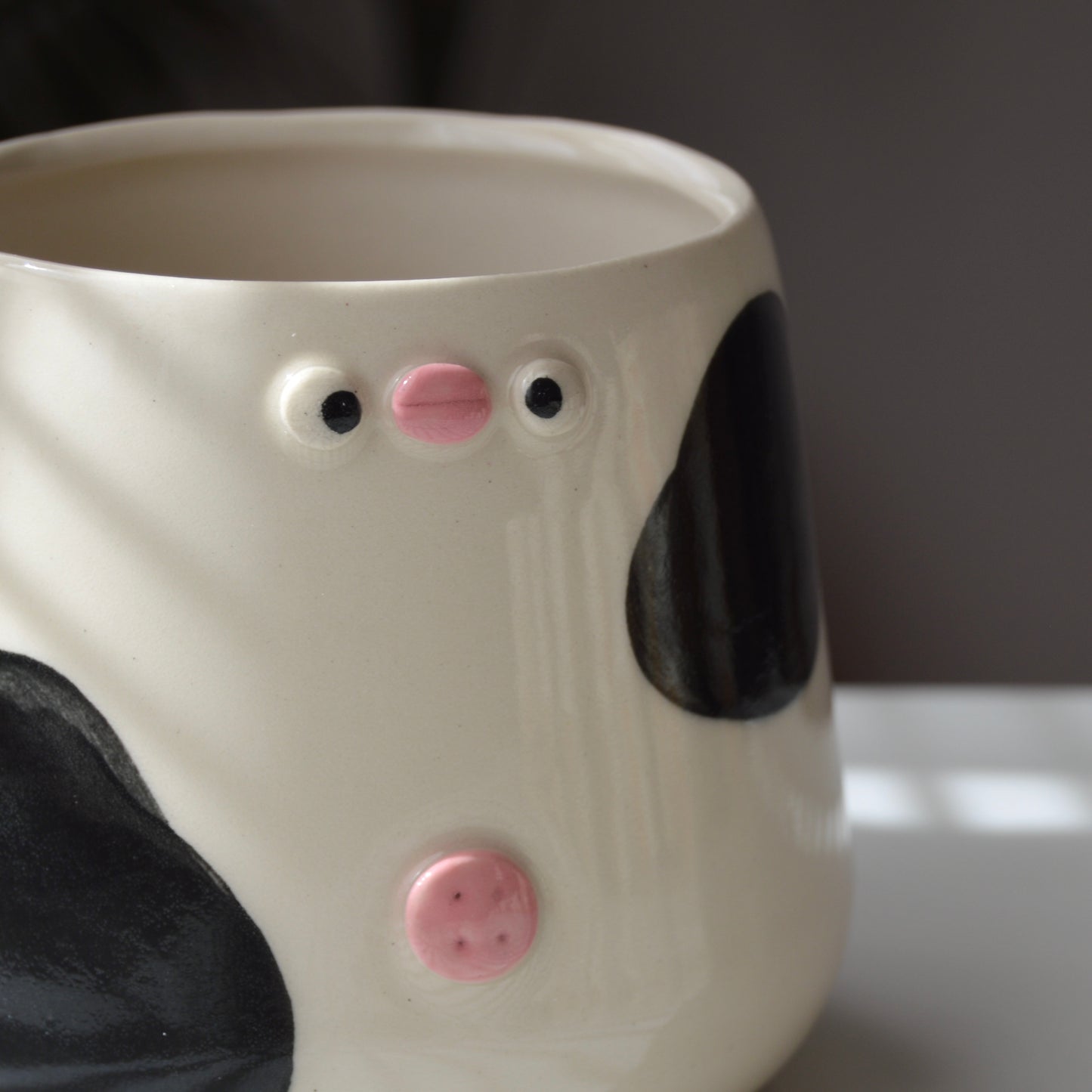Holstein Cow Pot