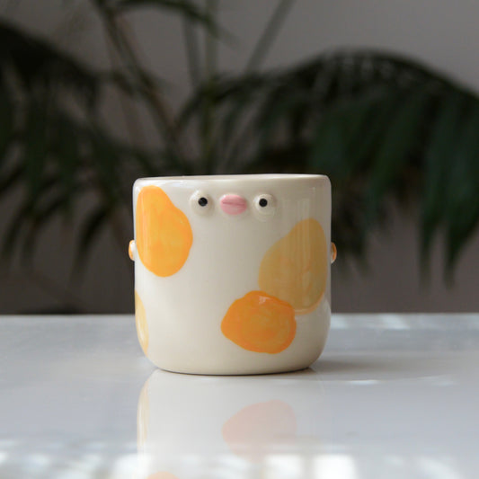Latte Goldfish Cup