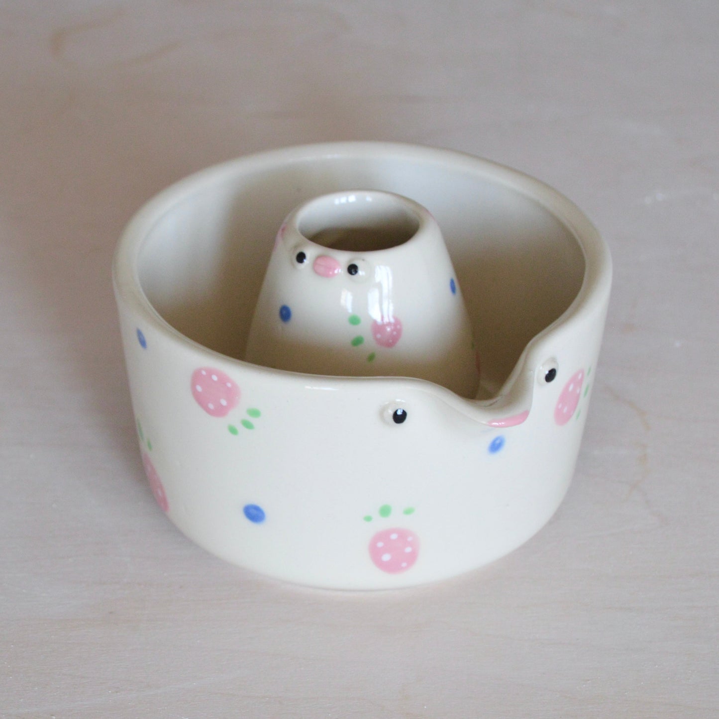 Pink Strawberry Matcha Set