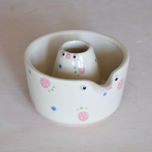 Pink Strawberry Matcha Set