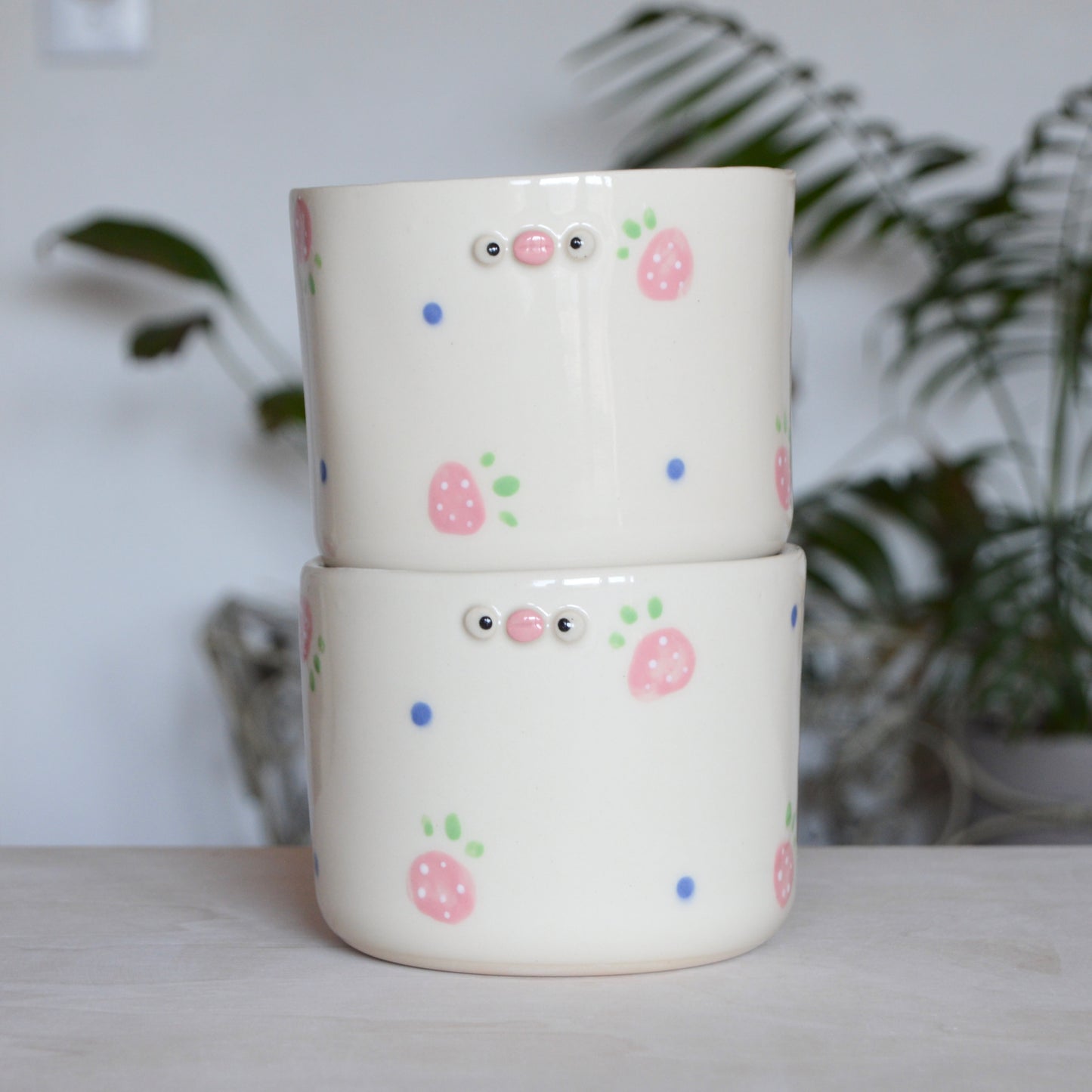 Pink Strawberry Pot